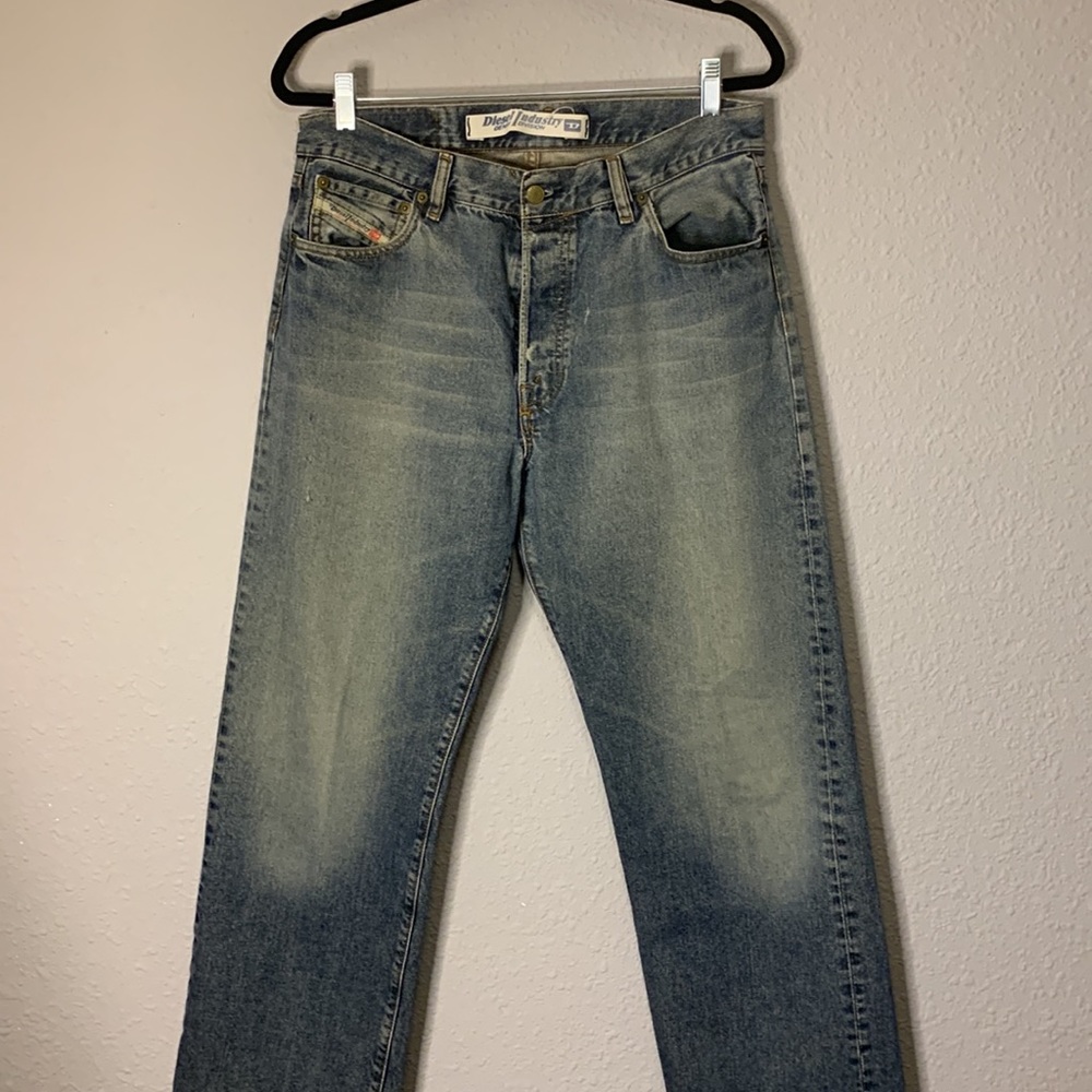 Diesel Vintage Men's Distressed Jeans Button Boot Cut… Gem